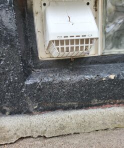 4" WHT DRYER VENT WIDE MOUTH 15 91OEGB9sTsL