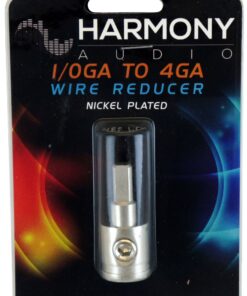 Harmony Audio HA-WR04 Car Stereo Power or Ground 1/0 to 4 Gauge Wire Reducer - Nickel Plated 13 91OGmrYWKIL