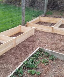 Greenes Fence 2 Ft. X 8 Ft. X 10.5 In Raised Garden Kit, Cedar 34 91OIFlOrekL