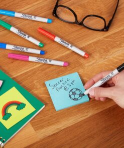 Alternative view of SHARPIE Color Burst Permanent Markers, Ultra Fine Point, Assorted Colors, 24 Count