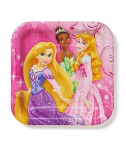 American Greetings Disney Princess Dessert Paper Plates, 8-Count