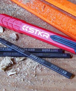 STKR Concepts Mechanical Carpenter Pencil w / 3 pcs of replacement lead, red (77629) 13 91ORQgdr21L