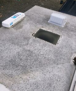 Camco RV and Trailer Refrigerator Roof Vent Cover for Dometic and Norcold Bases - Long Lasting and Durable Material, UV Stabilized (42160) Standard Packaging 48 91OSZSbAHAL