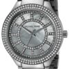 Michael Kors Women's Kerry Gunmetal-Tone Watch MK3410 25 91OUJmIWjNL