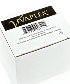Vivaplex, 6, Cobalt Blue, 10 ml Glass Roll-on Bottles with Stainless Steel Roller Balls - .5 ml Dropper Included 31 91OUcV8M9lL