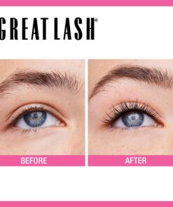 Maybelline Great Lash Washable Mascara, Volumizing Lash-Doubling Formula That Conditions As It Thickens, Blackest Black, 1 Count WASHABLE BLACKEST BLACK 0.43 Fl Oz (Pack of 1) 29 91OXzvYVo0L