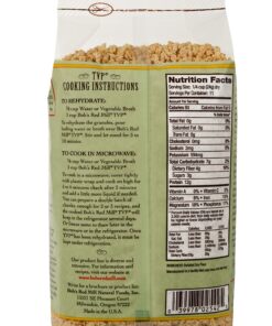 Alternative view of Bob's Red Mill Textured Vegetable Protein, 10 Ounce (Pack of 4)