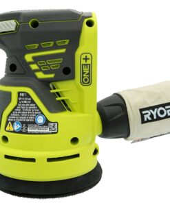 Ryobi P411 One+ 18 Volt 5 Inch Cordless Battery Operated Random Orbit Power Sander (Battery Not Included / Power Tool Only) 12 91OjsaoX2iL