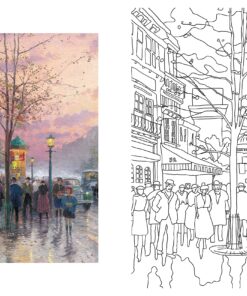 Posh Adult Coloring Book: Thomas Kinkade Designs for Inspiration & Relaxation (Posh Coloring Books) (Volume 14) Paperback 31 91OnwMAng8L