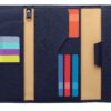 ZOPPEN Mulit-purpose Rfid Blocking Passport Holder Travel Wallet (Ver.4) Passport and Vaccine Card Holder ComboTri-fold Document Organizer Travel Essentials #2 Navy Blue