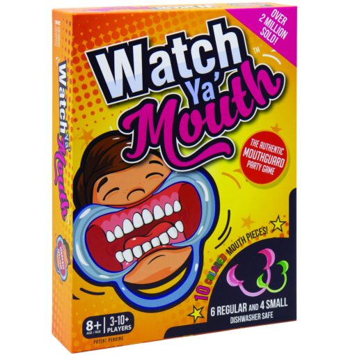 Watch Ya' Mouth - Family Edition | 143 Authentic, Hilarious, Durable Family-Friendly Phrase Cards Party Game - Game Night for Kids, Teens, and Adults Base Game