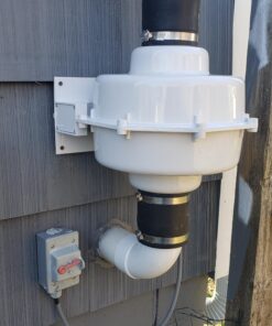 RadonAway 23005-1 GP501 Radon Mitigation Fan, 3" White 31 91OxJjtOIGL