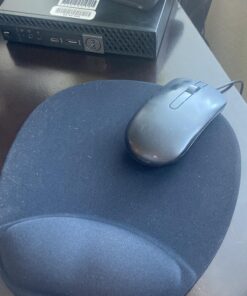 Memory Foam Mouse Pad Mat with Wrist Rest (Black) 18 91Oz17zJtZL