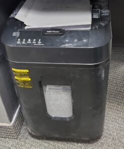 Amazon Basics 150 Sheet Autofeed Micro Cut Paper Shredder, Black 47 91P4IoZJELL