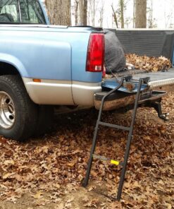 Traxion 5-100 Tailgate Ladder , Black 14.2" x 44" 67 91P5LAsG2oL