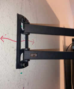 Full Motion TV Monitor Wall Mount Bracket Articulating Arms Swivel Tilt Extension Rotation for Most 13-42 Inch LED LCD Flat Curved Screen TVs & Monitors, Max VESA 200x200mm up to 44lbs by Pipishell 36 91P9QxxpSlL