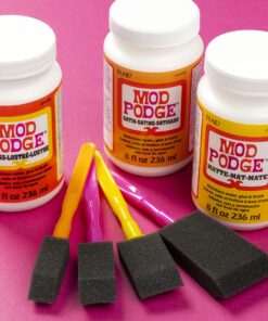 Mod Podge CS11201 Waterbase Sealer, Glue and Finish, 8 oz, Gloss 1 39 91PAiwZnC6L