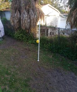 Franklin Sports Tetherball - Tetherball Ball, Rope and Pole Set - Portable Steel Tetherball Set with Easy Assembly - Classic Outdoor Game Starter 7 91PJAd2VbnL