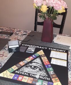 Neddy Games Conspiracy Theory Trivia Board Game - 3rd Edition 12 91PMQIJOIL