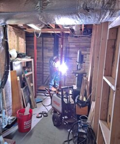 Partsam 2200 lbs Lift Electric Hoist Crane Remote Control Power System, Zinc-Plated Steel Wire Overhead Crane Garage Ceiling Pulley Winch w/Premium Straps (w/Emergency Stop Switch) 32 91PNpcceQAL