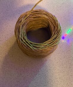 EricX Light 100% Organic Hemp Wick,200 FT Spool,Well Coated with Beeswax,Standard Size(1.0mm) 31 91PQu9EdkZL