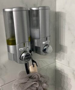 Command Bath Large Water-Resistant Adhesive Refill Strips, 4-Large Strips, Re-Hang Large Bath Hooks or Caddies 37 91PR3achkL