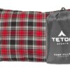 TETON Sports Camp Pillow; Great for Travel, Camping and Backpacking; Washable Grey 19 91PUcR fOmL