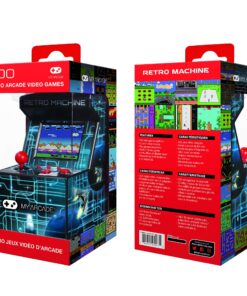 My Arcade Retro Machine Playable Mini Arcade: 200 Retro Style Games Built In, 5.75 Inch Tall, Powered by AA Batteries, 2.5 Inch Color Display, Speaker, Volume Control 29 91PWkQMPe8L