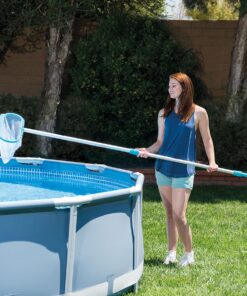Intex 29051E Leaf Rake for Above Ground Pool Maintenance, 1-Pack, Blue 10 91PYvglsXL