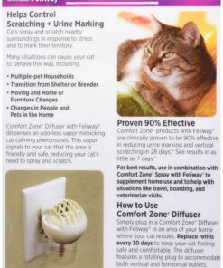 Comfort Zone Calming Diffuser Kit for Cat Calming Single Diffuser Kit Old Feliway Formula 28 91PdxbMXr2L
