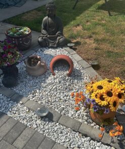 Design Toscano AL1614 Meditative, The Grand TempleIndoor StatueCabinet on Wheels Indoor/Outdoor Garden Statue, 20 Inches Wide, 15 Inches Deep, 26 Inches High, Handcast Polyresin, Dark Stone Finish Meditating Buddha 38 91PeyN8KzQL