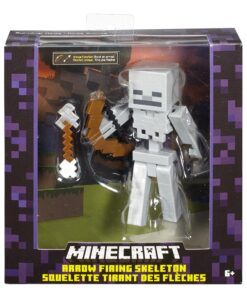 Minecraft Skeleton with Bow Basic Figure 12 91PhFrysBgL