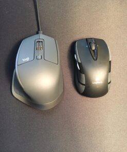 Logitech MX Master 2S Wireless Mouse – Use on Any Surface, Hyper-Fast Scrolling, Ergonomic Shape, Rechargeable, Control Upto 3 Apple Mac and Windows Computers, Graphite (Discontinued by Manufacturer) 2017 Model 62 91PisDk2zyL