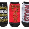 Harry Potter Mischief Managed Platform 9 3/4 Juniors/Womens 5 Pack Ankle Socks Size 4-10 Heather Grey 9 91PmE7V6L