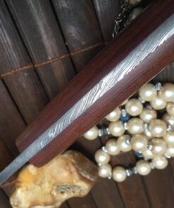 Hunting Knife - Damascus Steel - Handmade Knife - Work of Art 17 91Ps4u30HfL