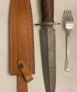 RAM-05 Damascus Steel Hunting Knife – Walnut Wood Handle 48 91PxQ5SYWjL