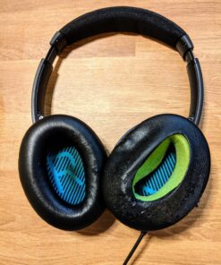 WC Upgraded Replacement Ear Pads for Bose QC15 Headphones Made by Wicked Cushions- Supreme Comfort - Compatible with QC25 / QC2 / AE2 / AE2i / AE2W - Extra Durable | (PU Leather) 36 91Q0aBE3OHL