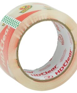 Duck HD Clear Packing Tape with Resuable Dispenser - 2 Rolls, 109 Yards - Heavy Duty Packaging Tape for Shipping, Moving & Storage - Clear Packing Tape for Boxes - 1.88 In. x 54.6 Yd. (393184) 9 91Q5EboAXGL