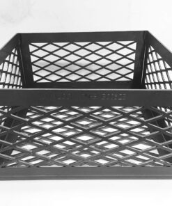 Total Control® BBQ Charcoal Basket smoker pit fire box 12 x 12 x 6 for B-B-Chef Brinkmann for Char-Broil Chargriller New Braunsfel old country 6 91QAtKgejL