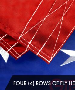 G128 American USA Flag | 5x8 Ft | ToughWeave Series Embroidered 300D Polyester | Country Flag, Embroidered Stars, Sewn Stripes, Indoor/Outdoor, Brass Grommets 25 91QAxsk9skL