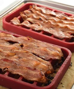 Norpro, Red Rectangle Silicone Roasting Rack, 1 EA 17 91QDnfDWK9L