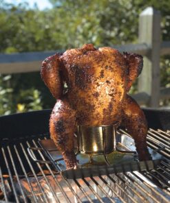Alternative view of Steven Raichlen Signature Series SR8016 Beer-Can Chicken Roaster Rack