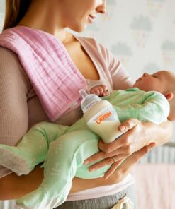 Munchkin® Latch™ Anti-Colic Baby Bottle with Ultra Flexible Breast-like Nipple, BPA Free, 8 Ounce, 3 Pack 8 Ounce (3 Pack) 8 Ounce (3 Pack) 21 91QKt4l6ubL 1