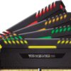 CORSAIR VENGEANCE RGB 32GB (4x8GB) DDR4 3000MHz C15 Desktop Memory - Black RGB - Black 32GB (4x8GB) 4 91QMlLZwUL