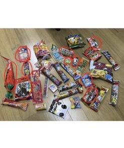 Assorted Japanese Junk Food Snack "Dagashi" Economical 34 Packs of 27 Types Assorted 34 Piece Set 35 91QPCRTGOL