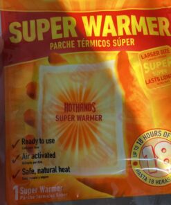 HotHands Body & Hand Super Warmers - Long Lasting Safe Natural Odorless Air Activated Warmers - Up to 18 Hours of Heat - 40 Individual Warmers 52 91QQiUzwgBL