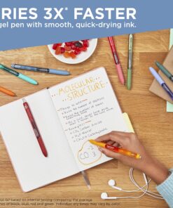 Alternative view of Paper Mate InkJoy Gel Pens, Medium Point, Pure Blue, 12 Count 12-count - Blue
