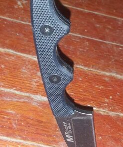 MTECH USA MT-673 Fixed Stainless Steel Blade,5",Black 51 91QfuusIfL