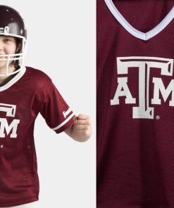 Franklin Sports NCAA Kids Football Uniform Set-Youth Football Costume for Boys & Girls - Set Includes Helmet, Jersey & Pants Texas A&M Aggies Small 15 91QkrjIvVIL