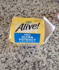 Nature's Way Alive! Men's Daily Ultra Potency Complete Multivitamin, High Potency B-Vitamins, Supports Energy Metabolism*, 60 Tablets 33 91QlPaaHoDL